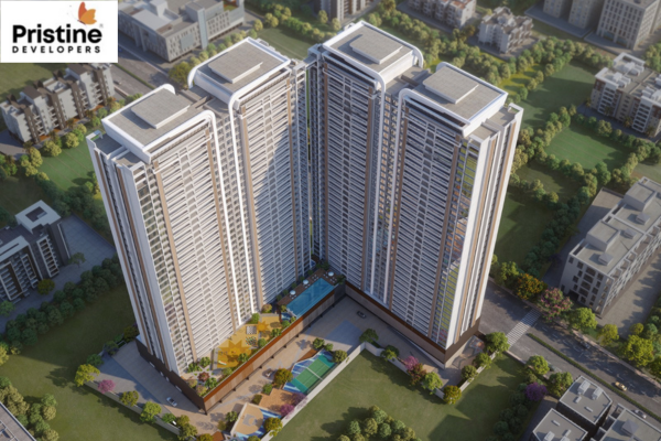 4.5 BHK floor plan Pristine The Lords 1963-2005 sqft