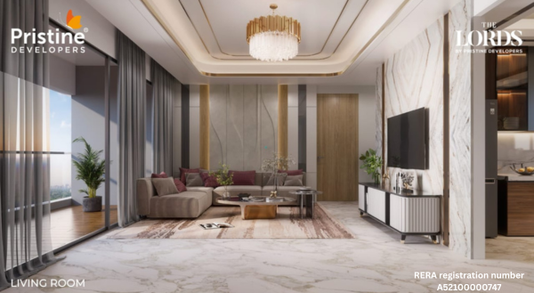 Pristine The Lords 137m tower elevation Pune